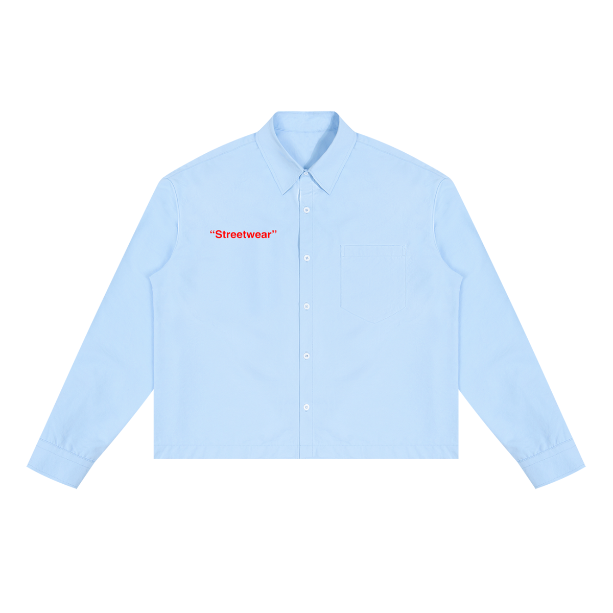 "Streetwear" Long Sleeve Button-up
